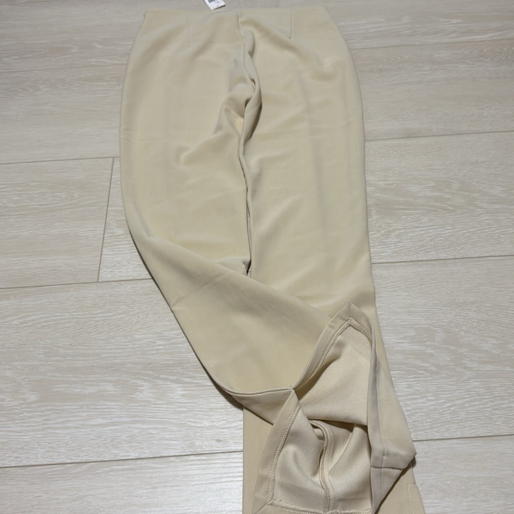 En Saison Anthropologie Cream Tailored Pants - Picture 7 of 9
